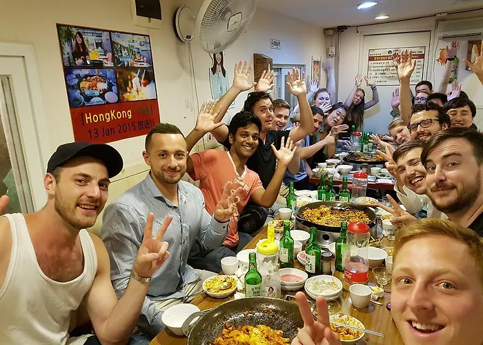 Hostel Time Travelers Party In Hongdae Seoul