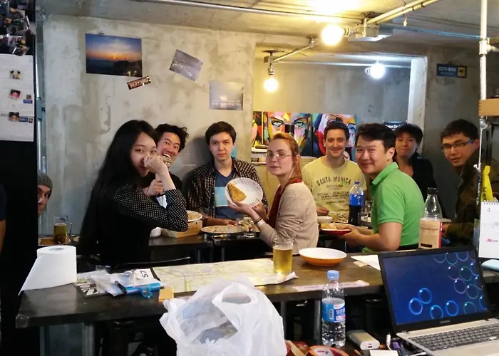 Time Travelers Party In Hongdae Hostel *